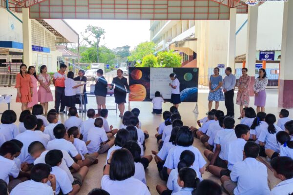 การเลือกตั้งประธานสภานักเรียน” ปีการศึกษา 2567 โรงเรียนบ้านชะอวด