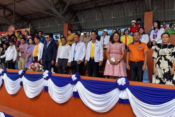 คณะผู้บริหารร่วมพิธีเปิดการแข่งขันกีฬา-กรีฑาภายในโรงเรียนชะอวด “อินทนิลเกมส์” ปีการศึกษา 2567