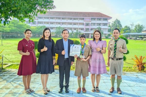 ด.ช.ฐาพิรัณย์ อาศิรเมธี ป.4/6 MEP คว้ารางวัลเหรียญทองคณิตศาสตร์ และเหรียญทองแดงวิทยาศาสตร์ โครงการแข่งขันวิชาการระดับชาติ ASMOPSS ประจำปี 2024